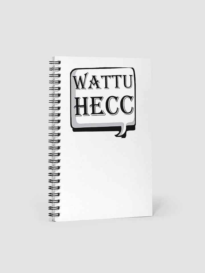 wattuhecc Spiral Notebook product image (1)