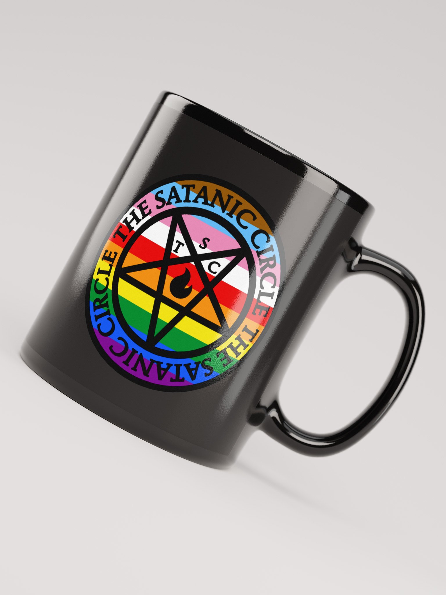 The Satanic Circle - Progress Pride Mug product image (7)