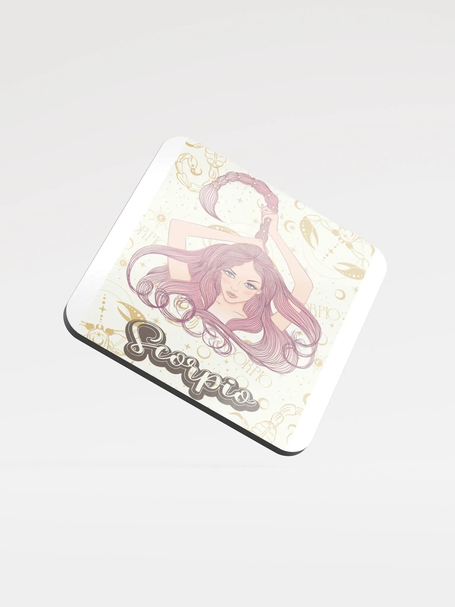 Scorpio Cork Coaster product image (1)