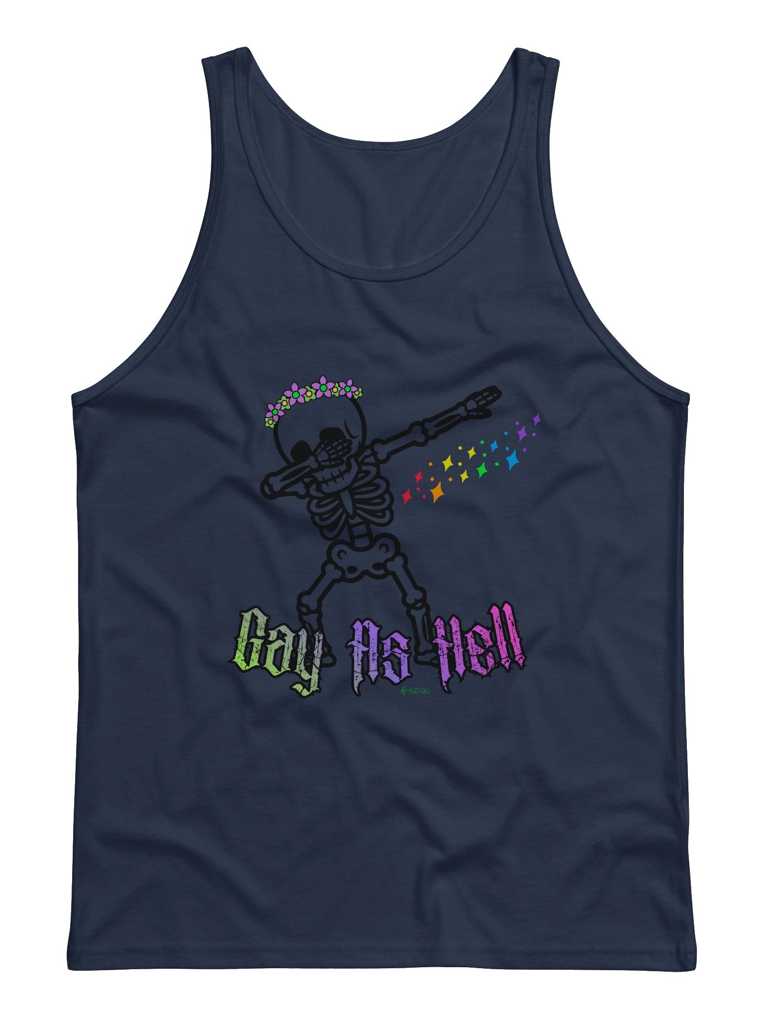 Gay as Hell Jersey Tank product image (5)
