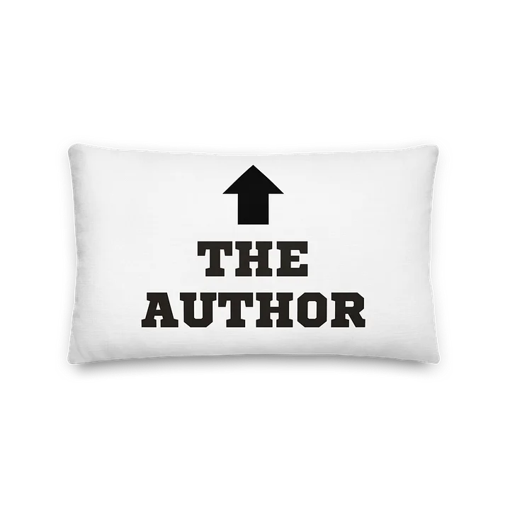 "The Author" Throw Pillow product image (1)