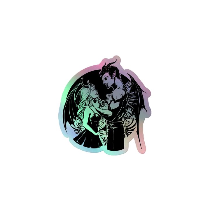 Fight Battles You Don't See Hologram Sticker product image (1)