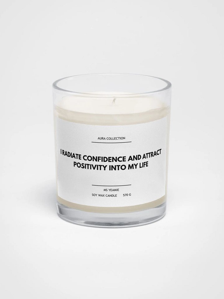 AURA COLLECTION Soy Wax Candle: Radiate Confidence product image (1)