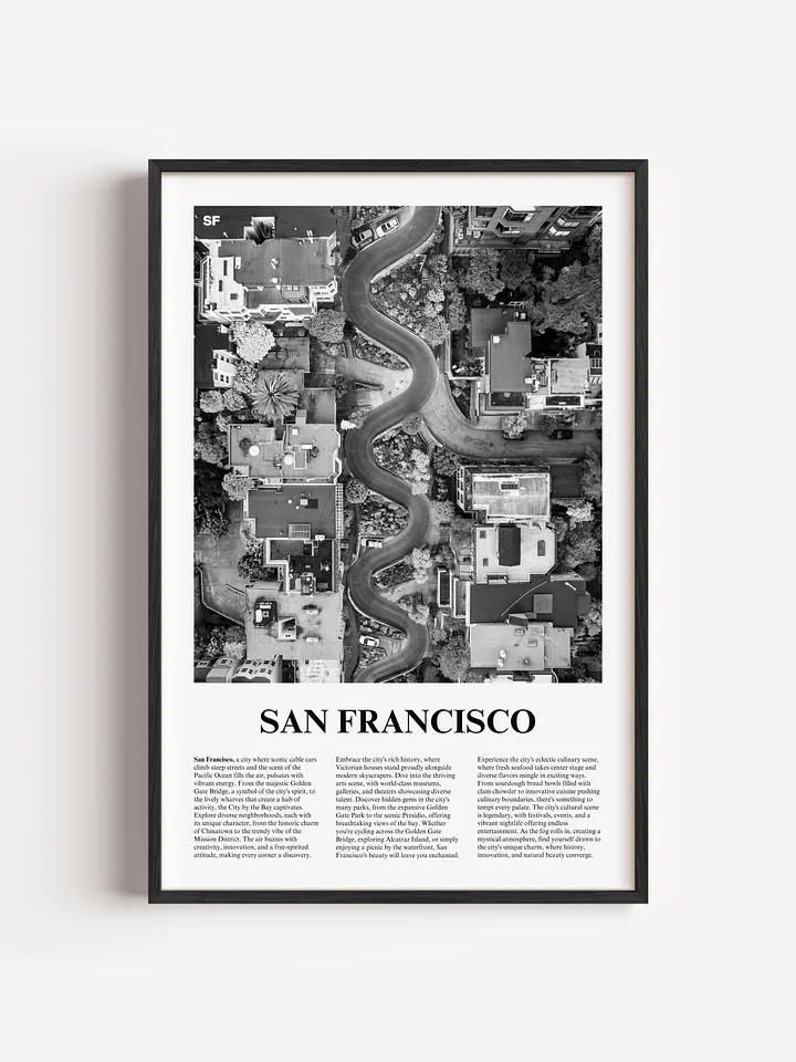San Francisco 05 Newspaper Poster product image (1)