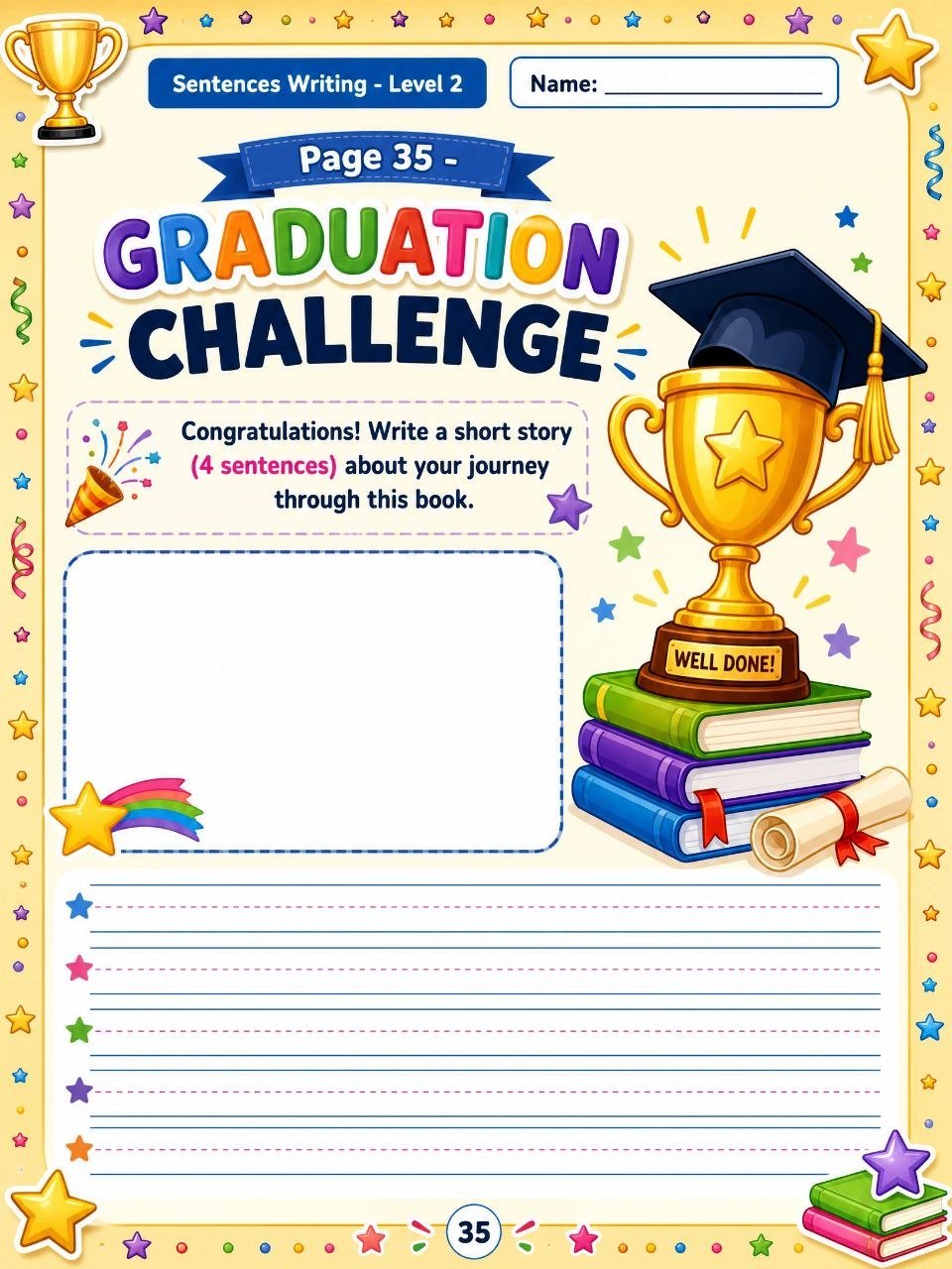 Sentences Writing Activity Book V 2 product image (2)