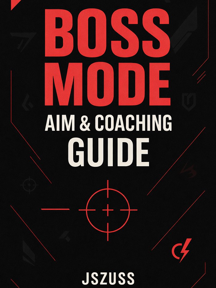 JSZUSS BOSS MODE AIM & COACHING GUIDE product image (1)