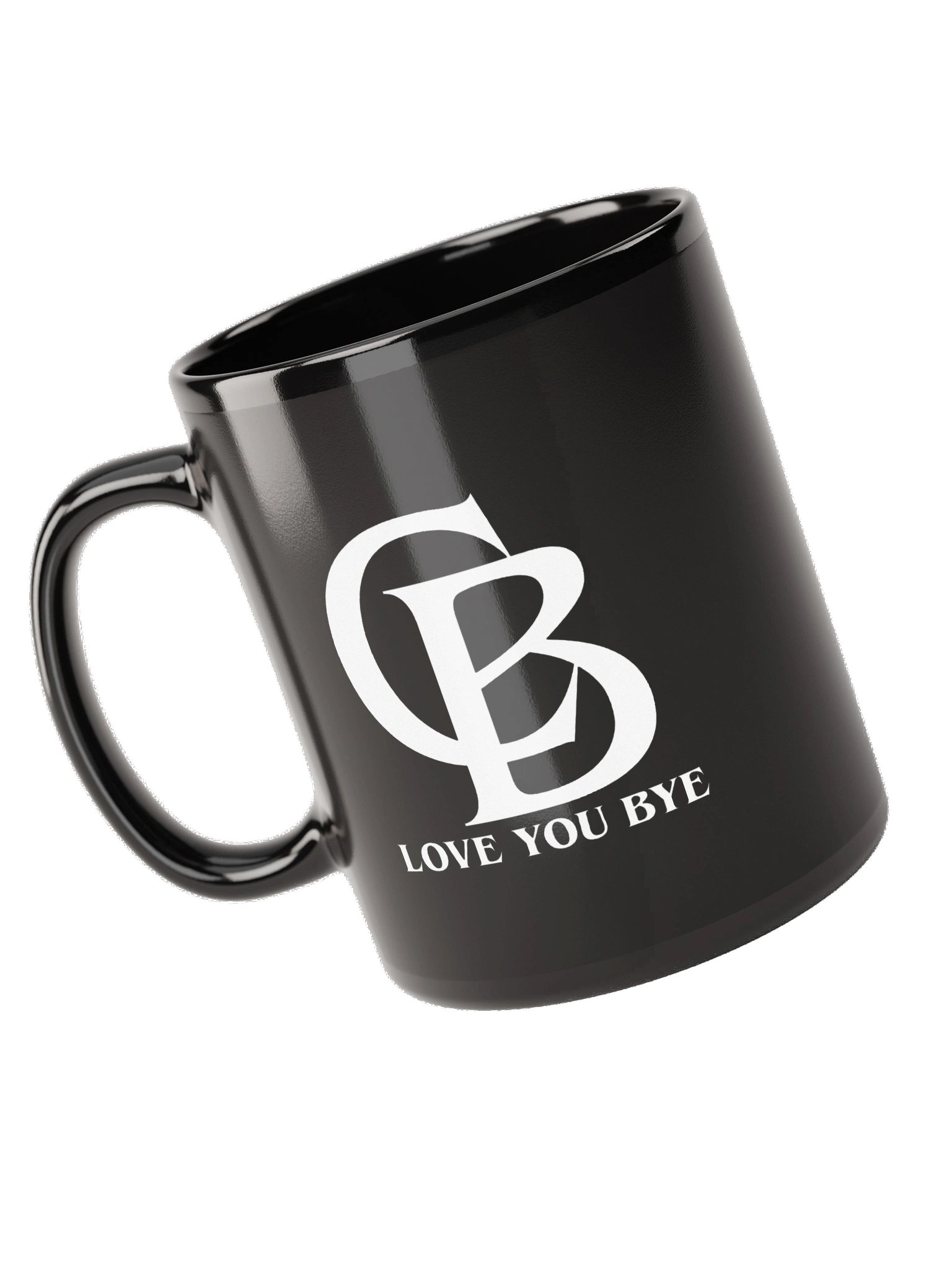 Love You Bye Black Glossy Mug product image (5)