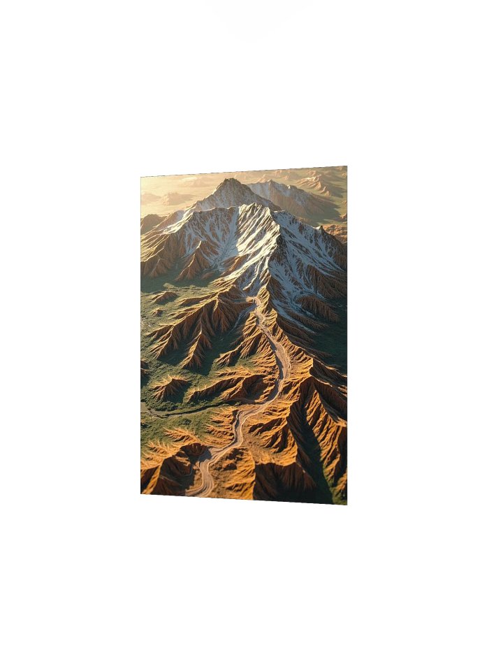 The Andes & The Royal Road: 3D Topographical Relief (Inca Empire Heritage) product image (14)