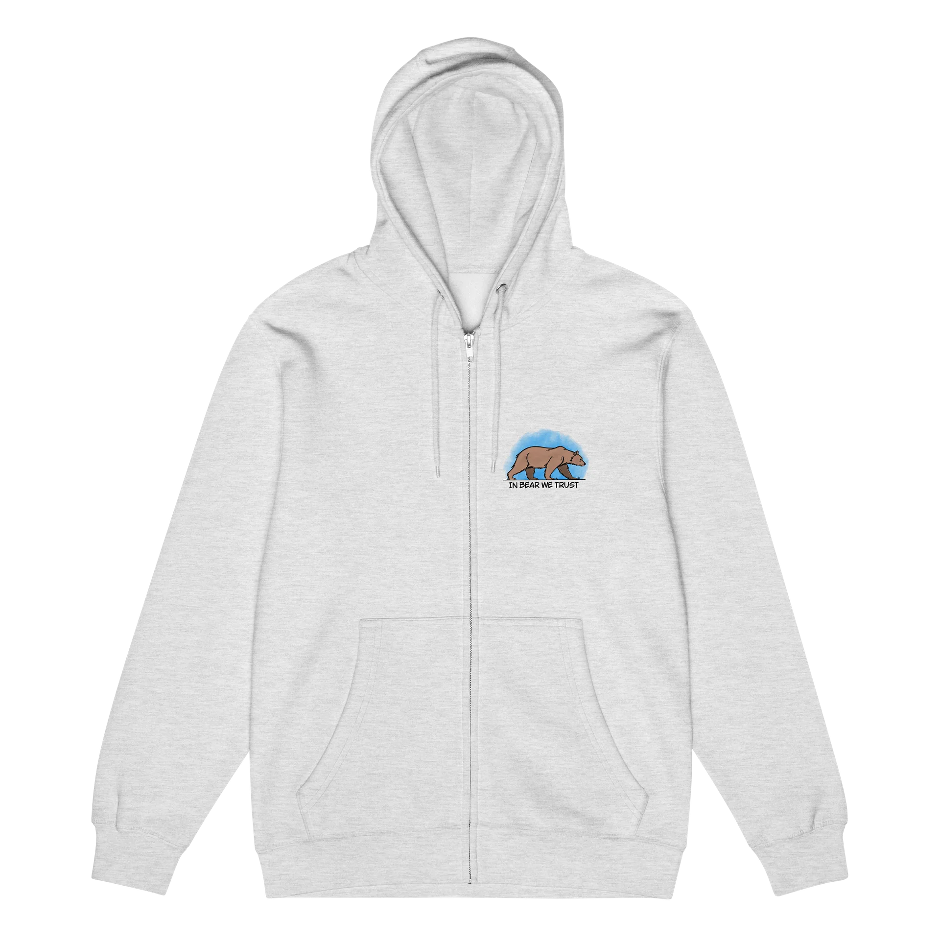 In Bear We Trust Zip-Up Hoodie product image (6)