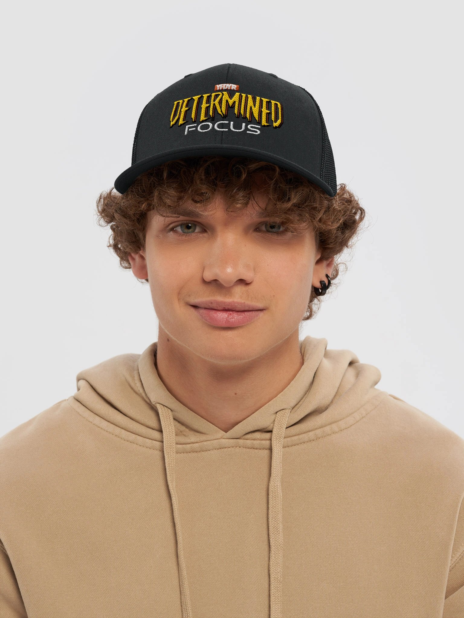 Determined Focus (Wall Crawler) Trucker cap product image (5)