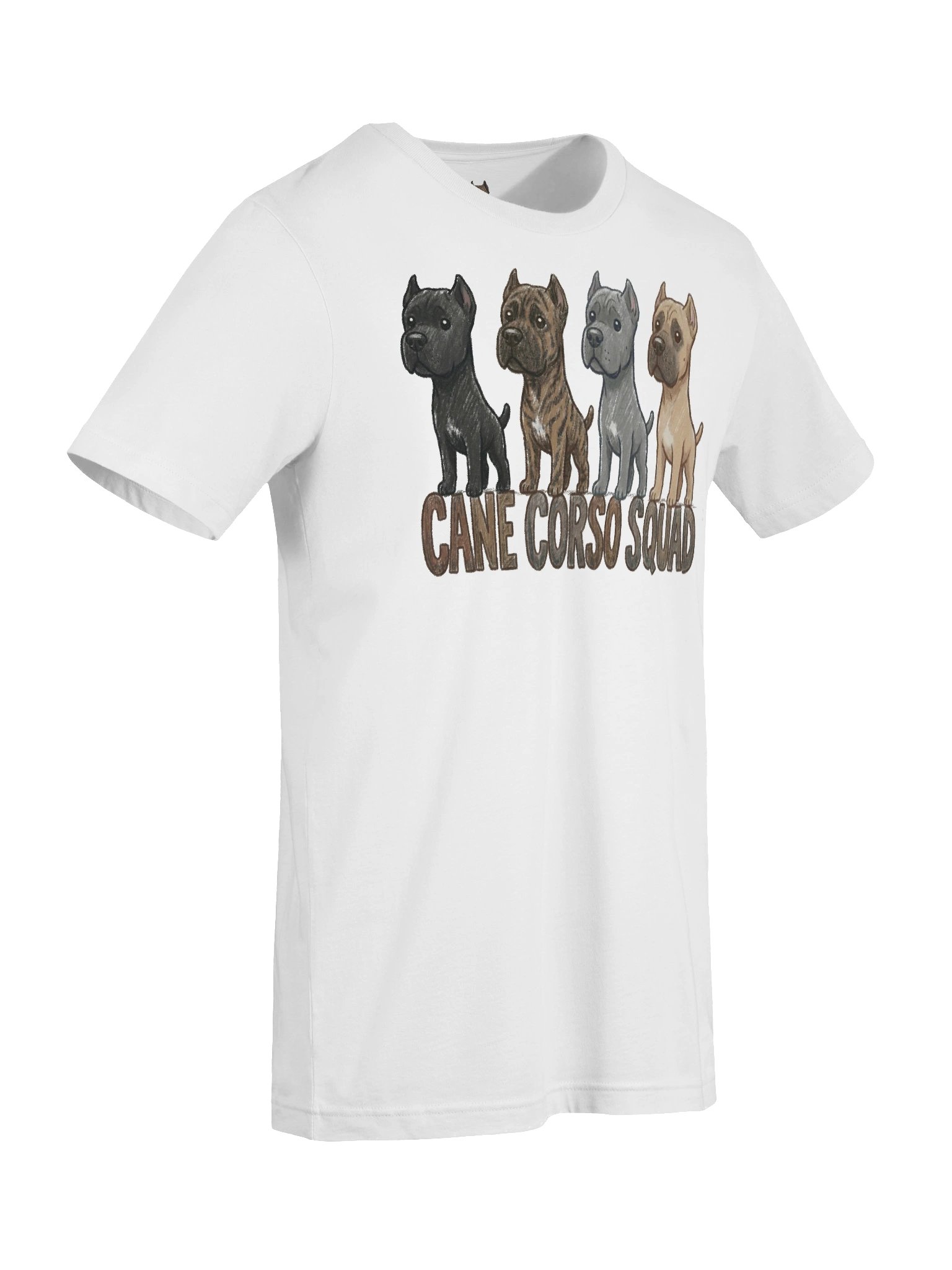 Unique Cane Corso Squad Hand-Drawn T-Shirt product image (3)