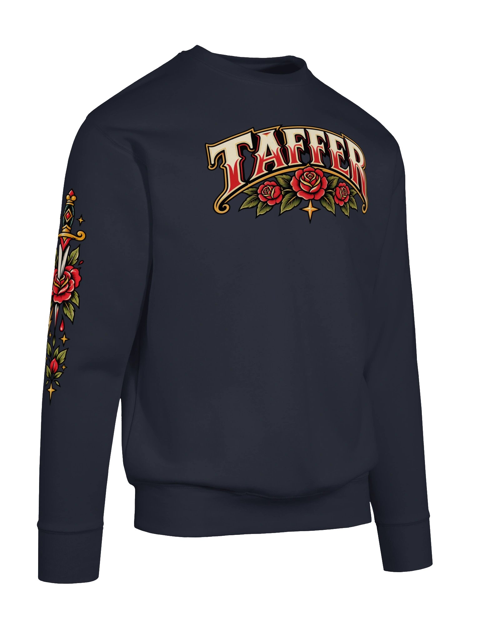 TAFFER Tatted Roses Classic Sweatshirt product image (25)