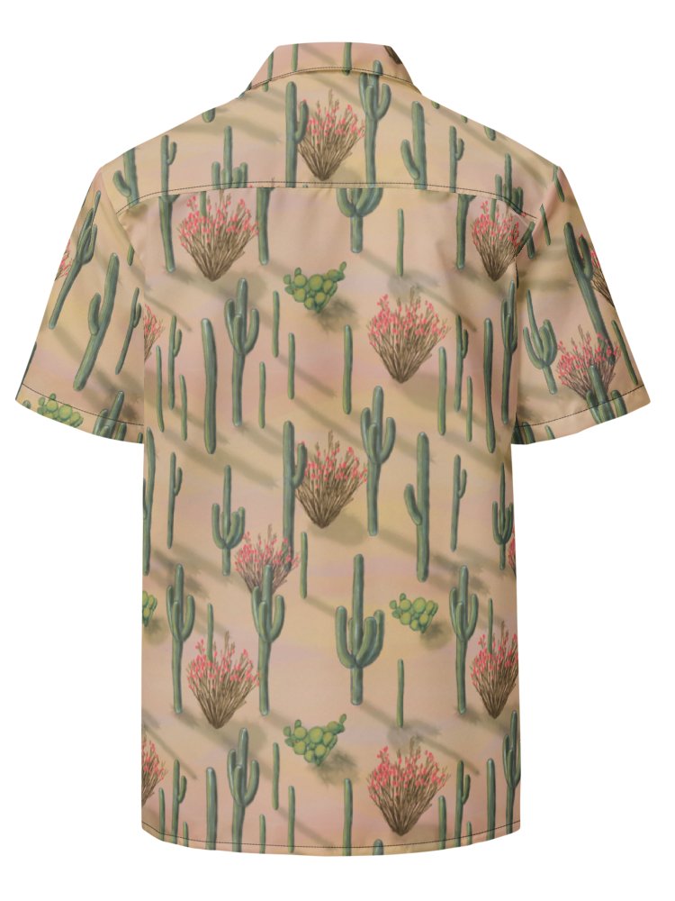 Saguaro Cactus Oversized Button-Down Shirt product image (2)
