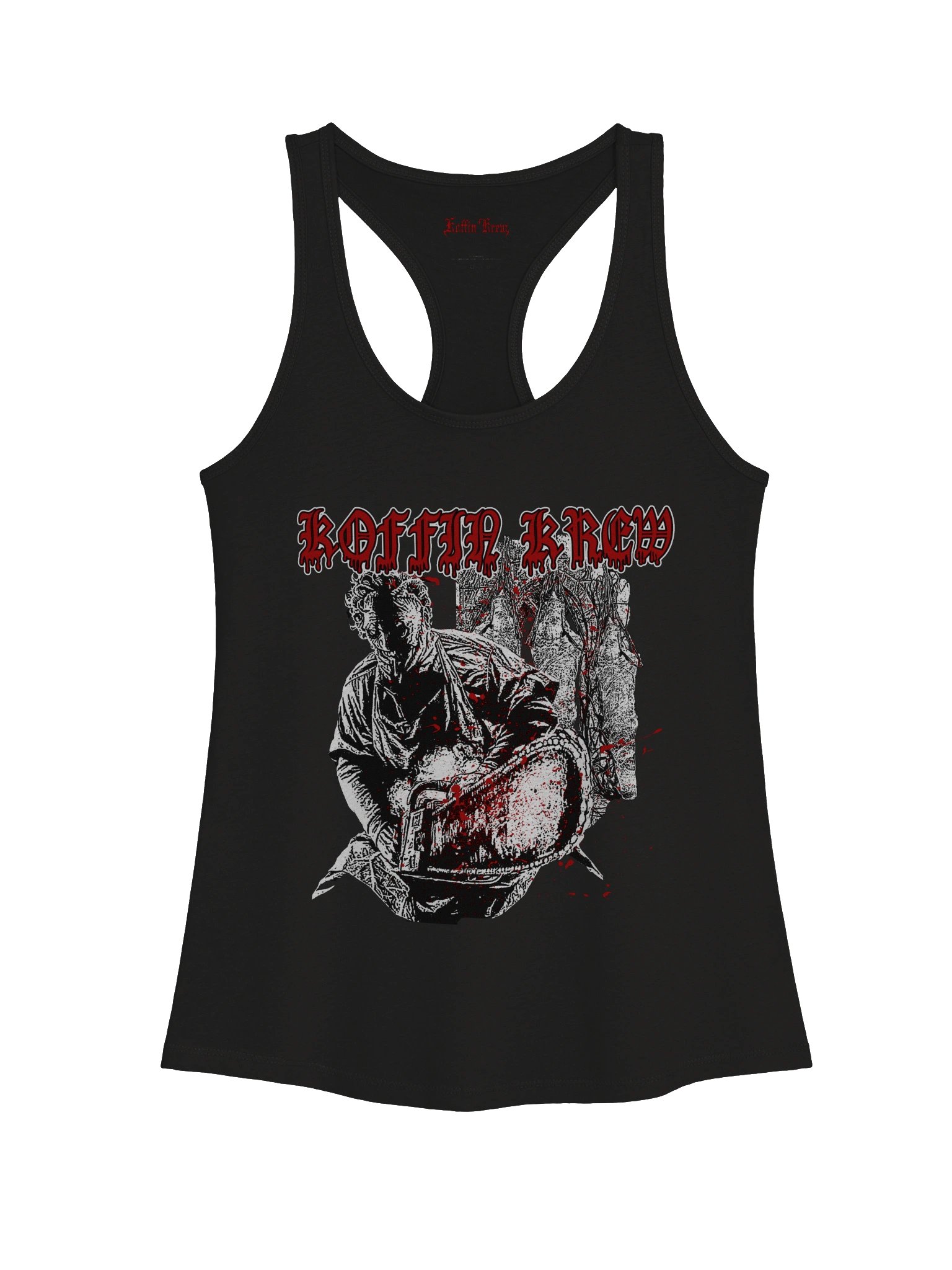 Leather & Steel Racerback Tank Top product image (1)