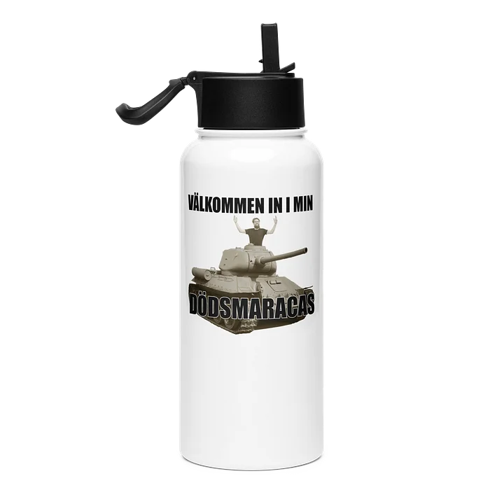 Välkommen in i min dödsmaracas! (Vattenflaska) product image (1)