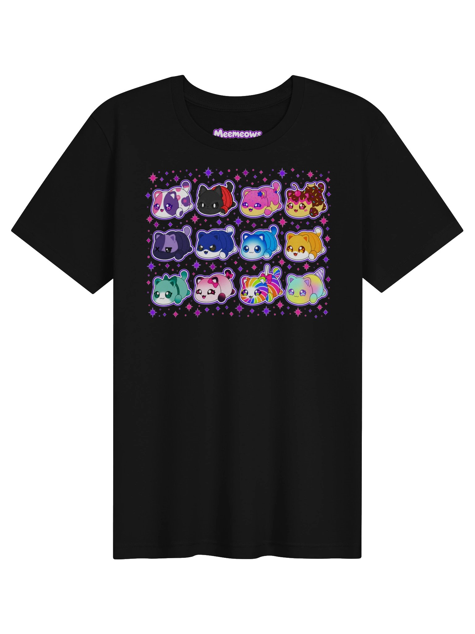 Cosmic Sparkle MeeMeows Graphic Tee product image (1)