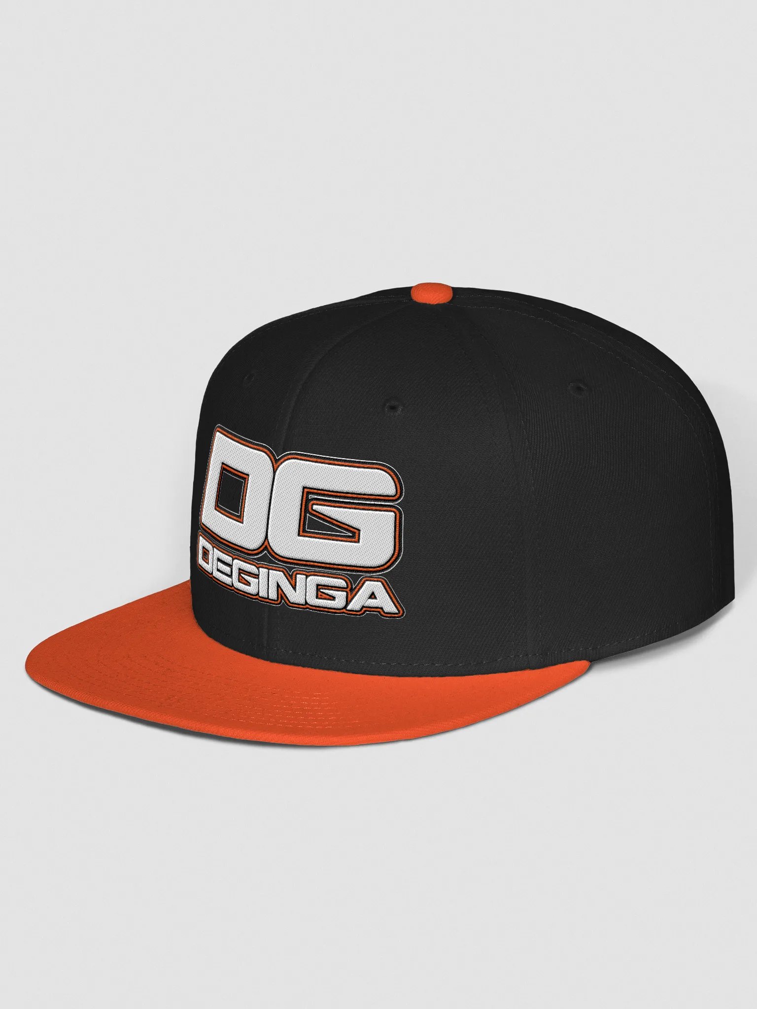 DeGinga SnapBack Orange/Black product image (2)
