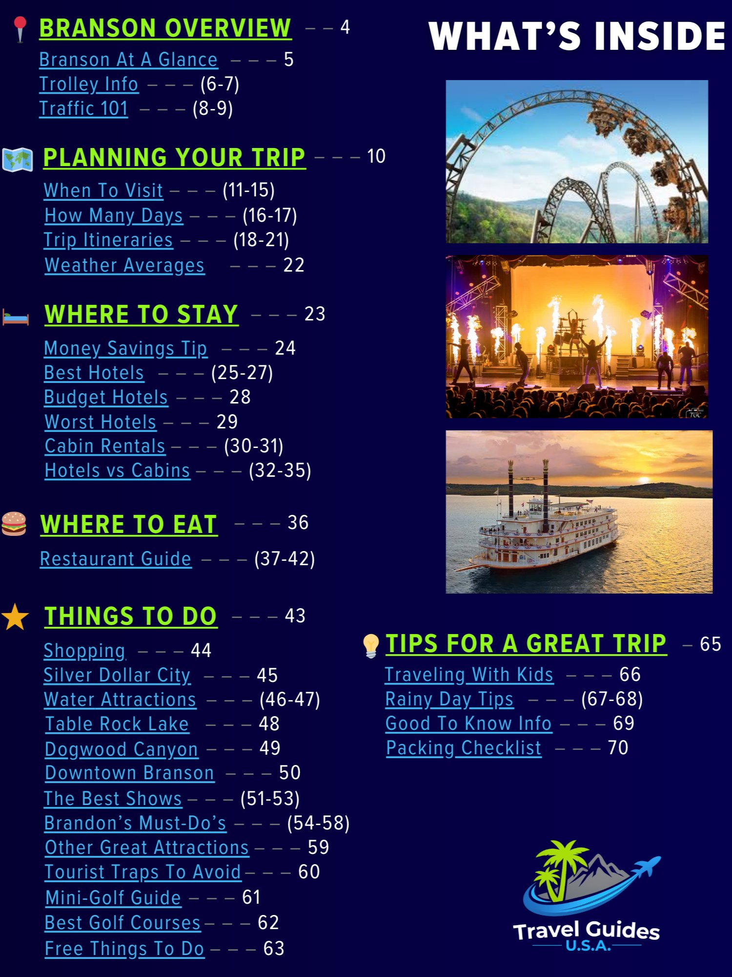 Branson + Silver Dollar City Bundle 2026 | Printable Digital PDFs, Instant Download product image (2)