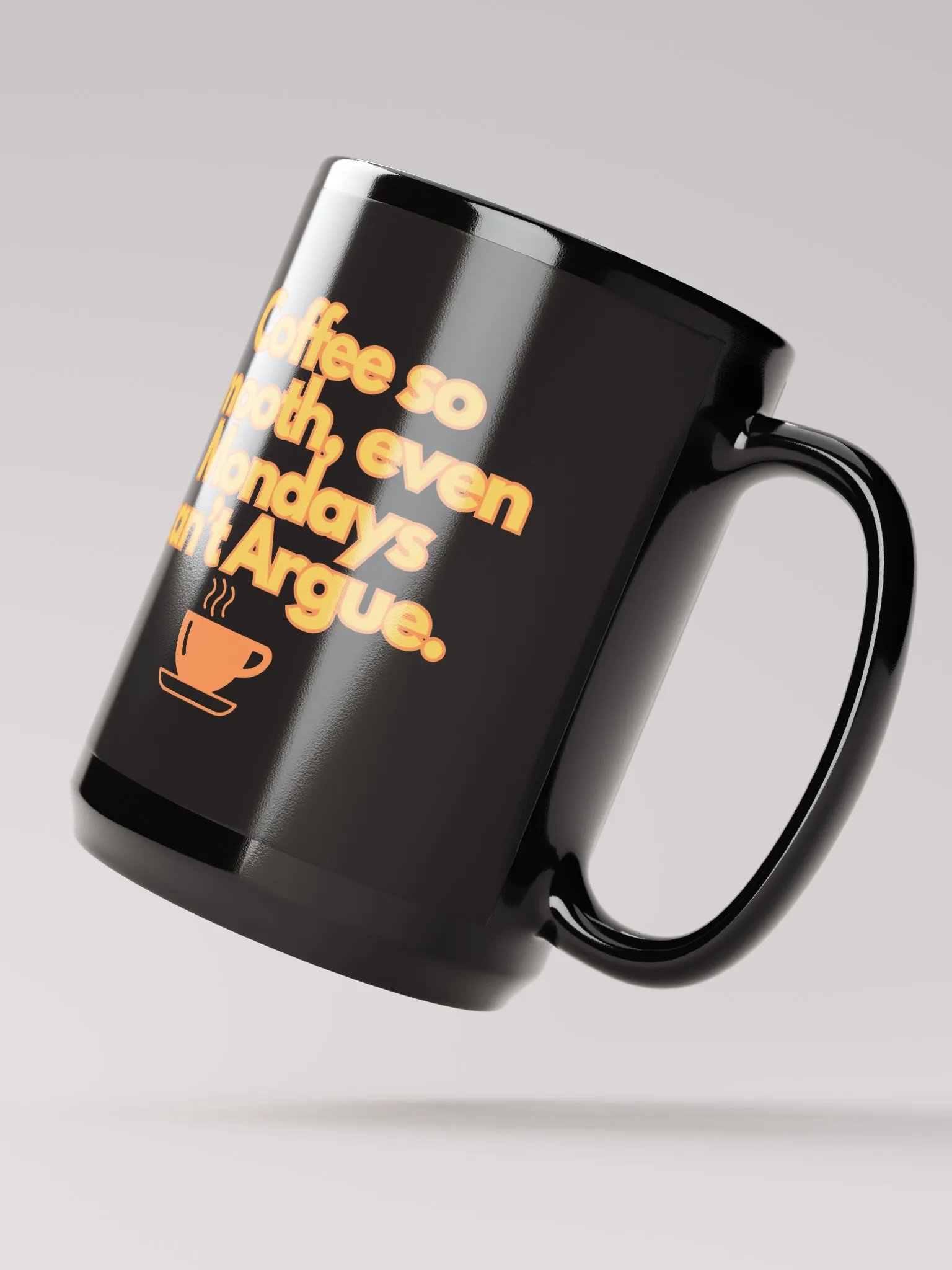Cellar 8T Coffee - Smooth - Gloss Black Mug product image (2)