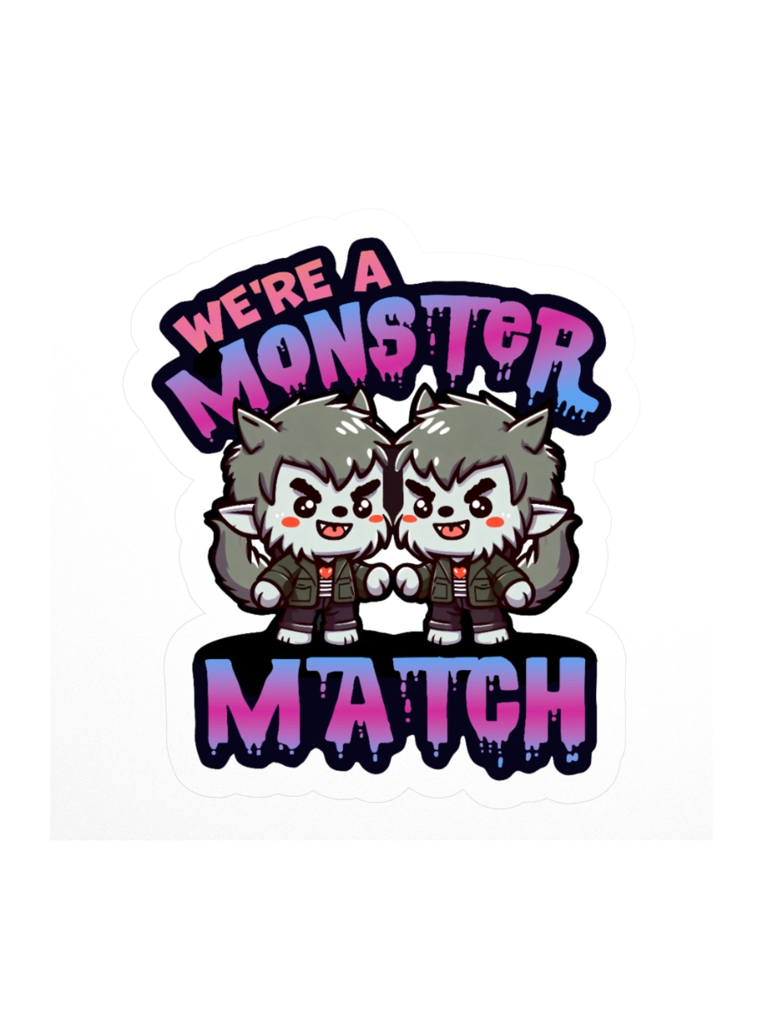 We're a Monster Match Werewolf W4W product image (1)