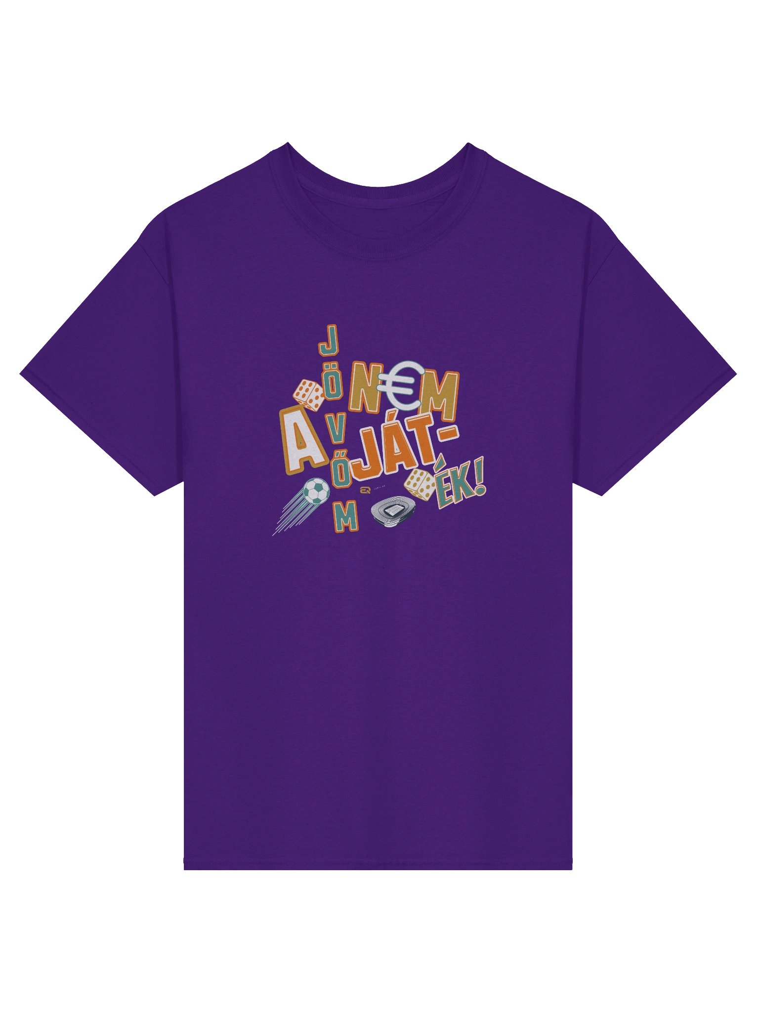 A jövőm nem játék! Unisex 100% Pamut Gildan Dizájn_EQALL.hu® Originals_Mustár / Zöld / Nari product image (3)
