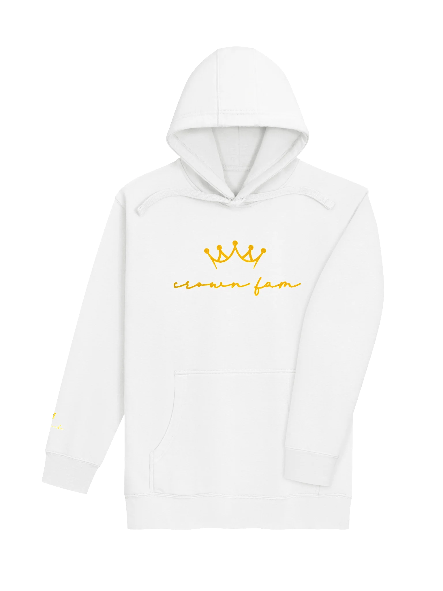 Original Crown Fam Unisex Hoodie (Gold Logo) product image (33)