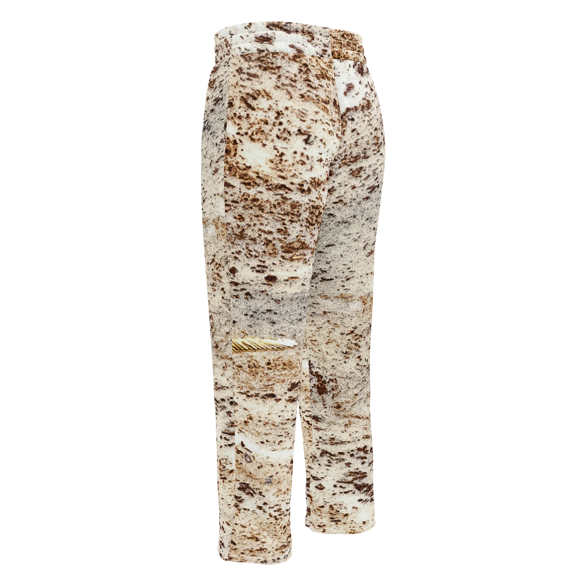 Expresso Swirl Unisex All-Over Print Fluid Marble Wide-Leg Joggers product image (2)