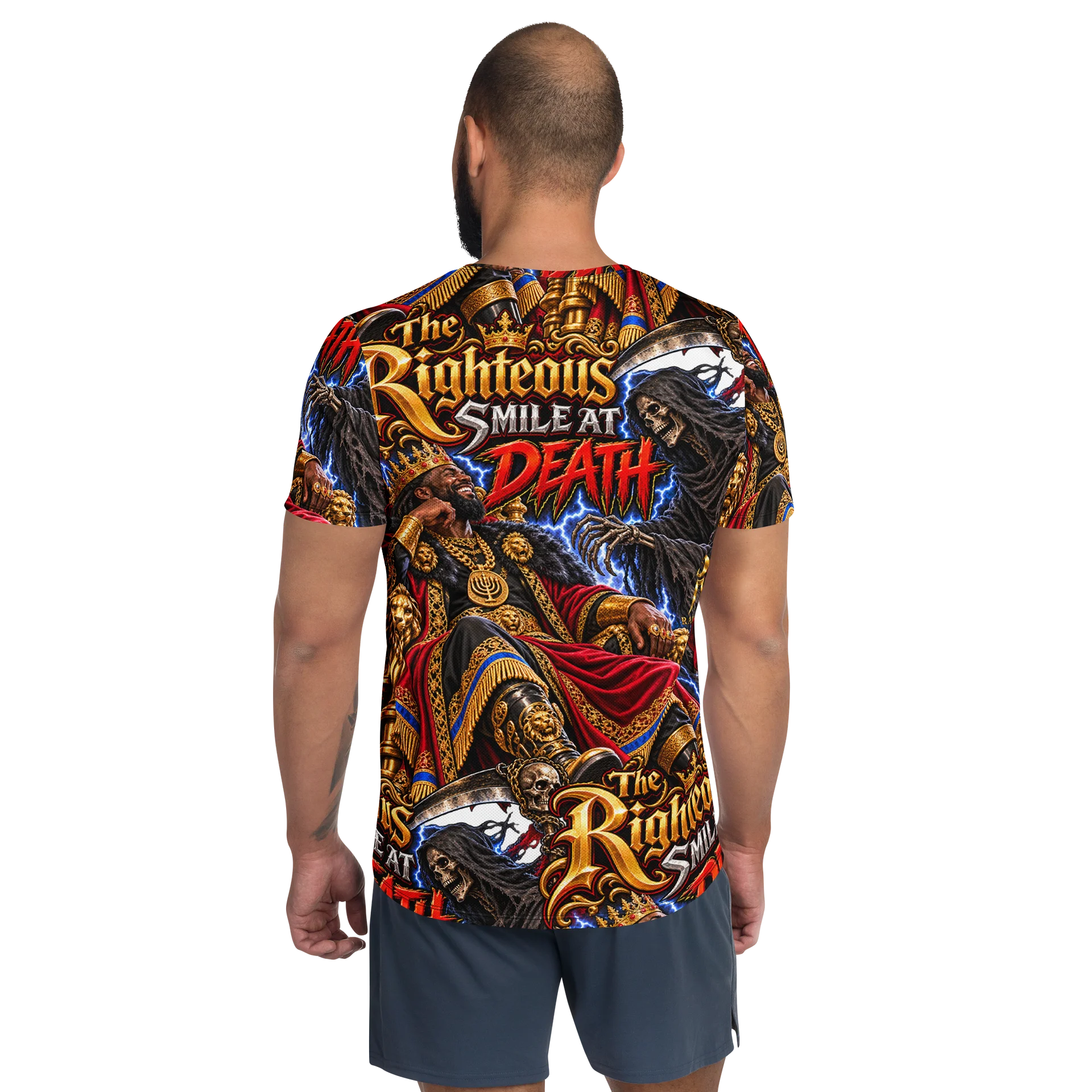 The Righteous Smile at Death Tee product image (2)