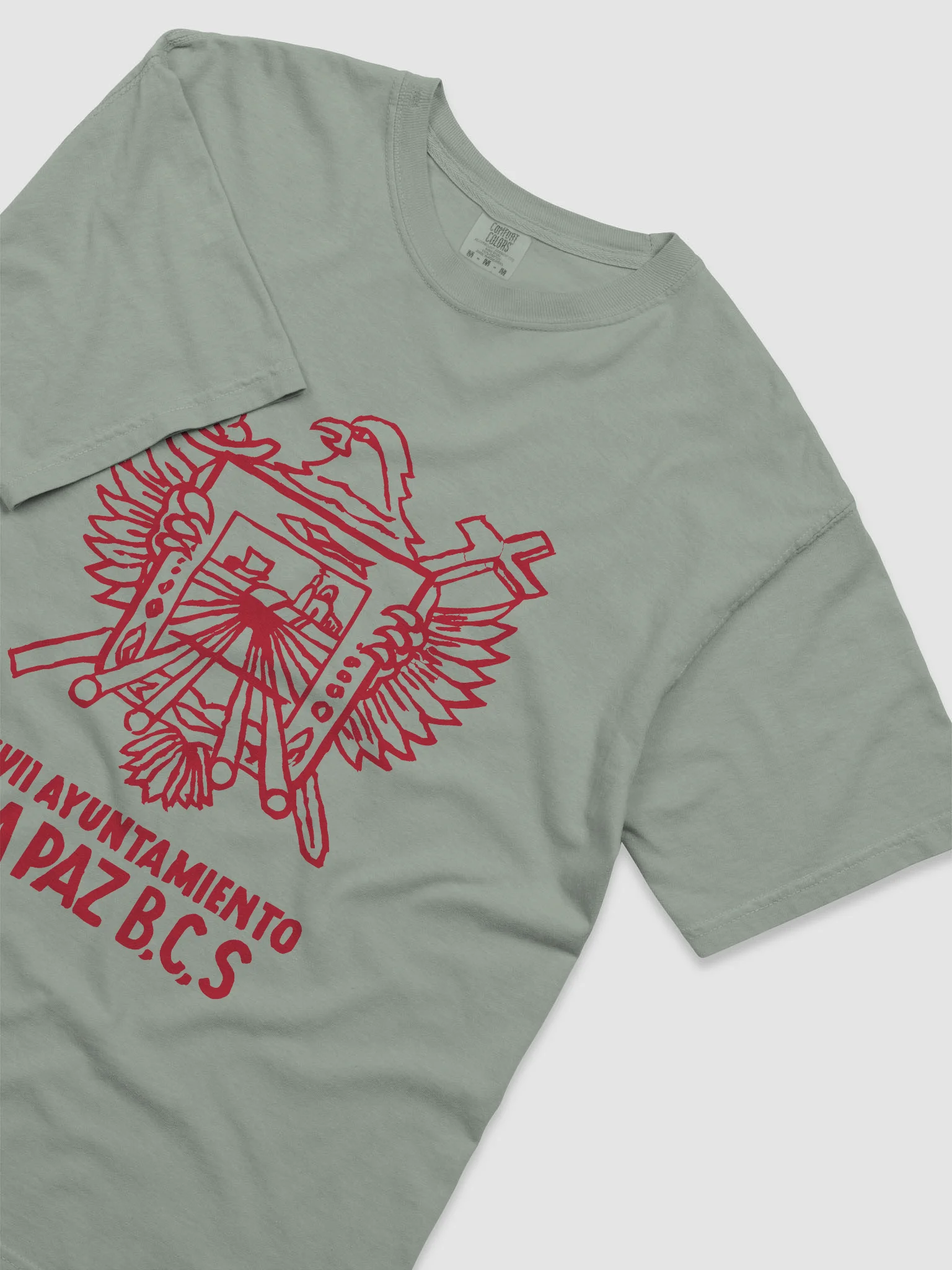La Paz Heavyweight T-Shirt (Red) product image (23)