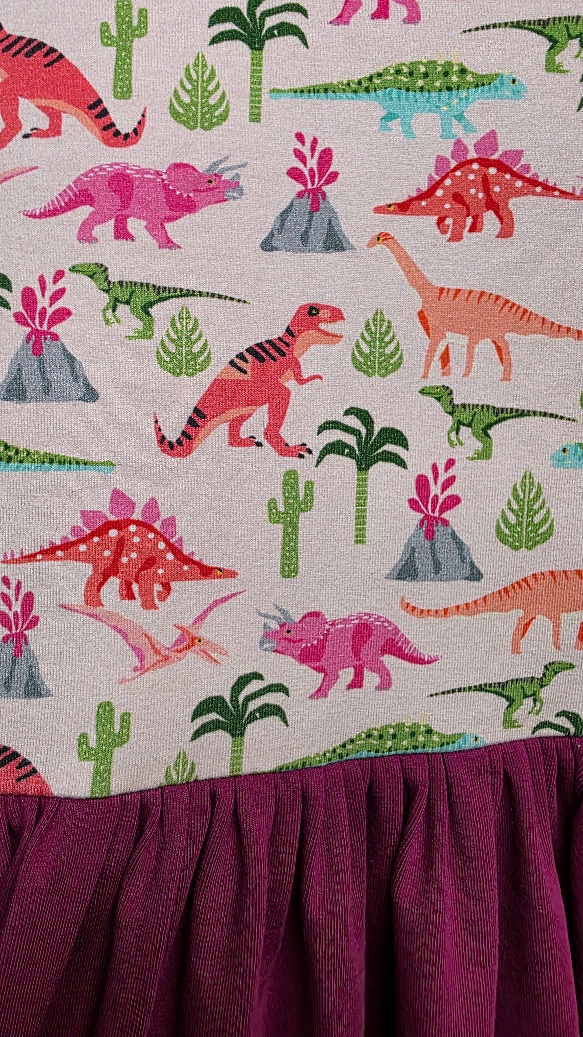 KPEA - Size 8 - GENTLY USED - Dino top dress product image (4)
