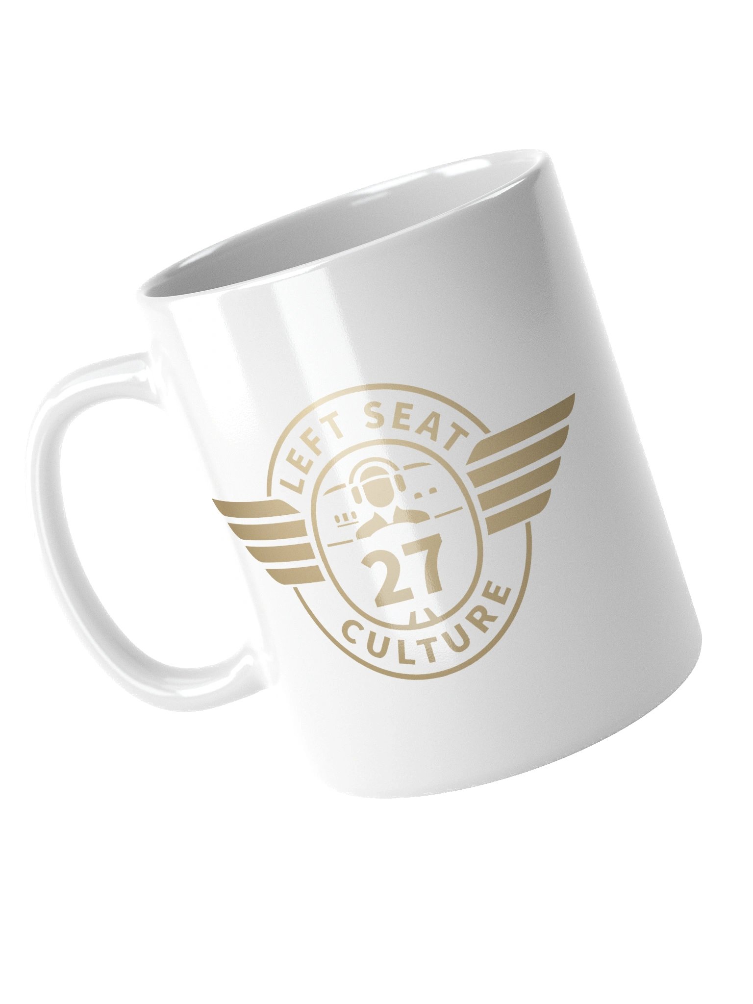Left Seat Culture Mug - Gold product image (12)