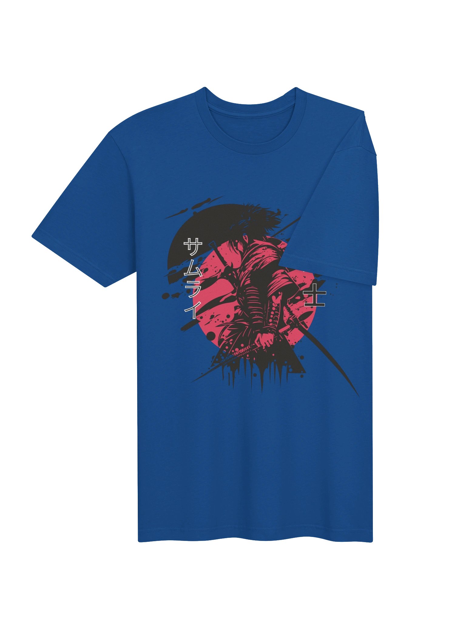 Crimson Samurai Warrior Japanese Graphic T-Shirt - unisex product image (16)