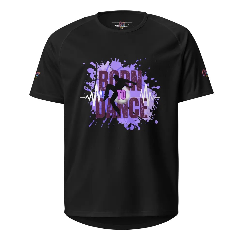 Born to Dance His Silhouette Sports Jersey product image (78)