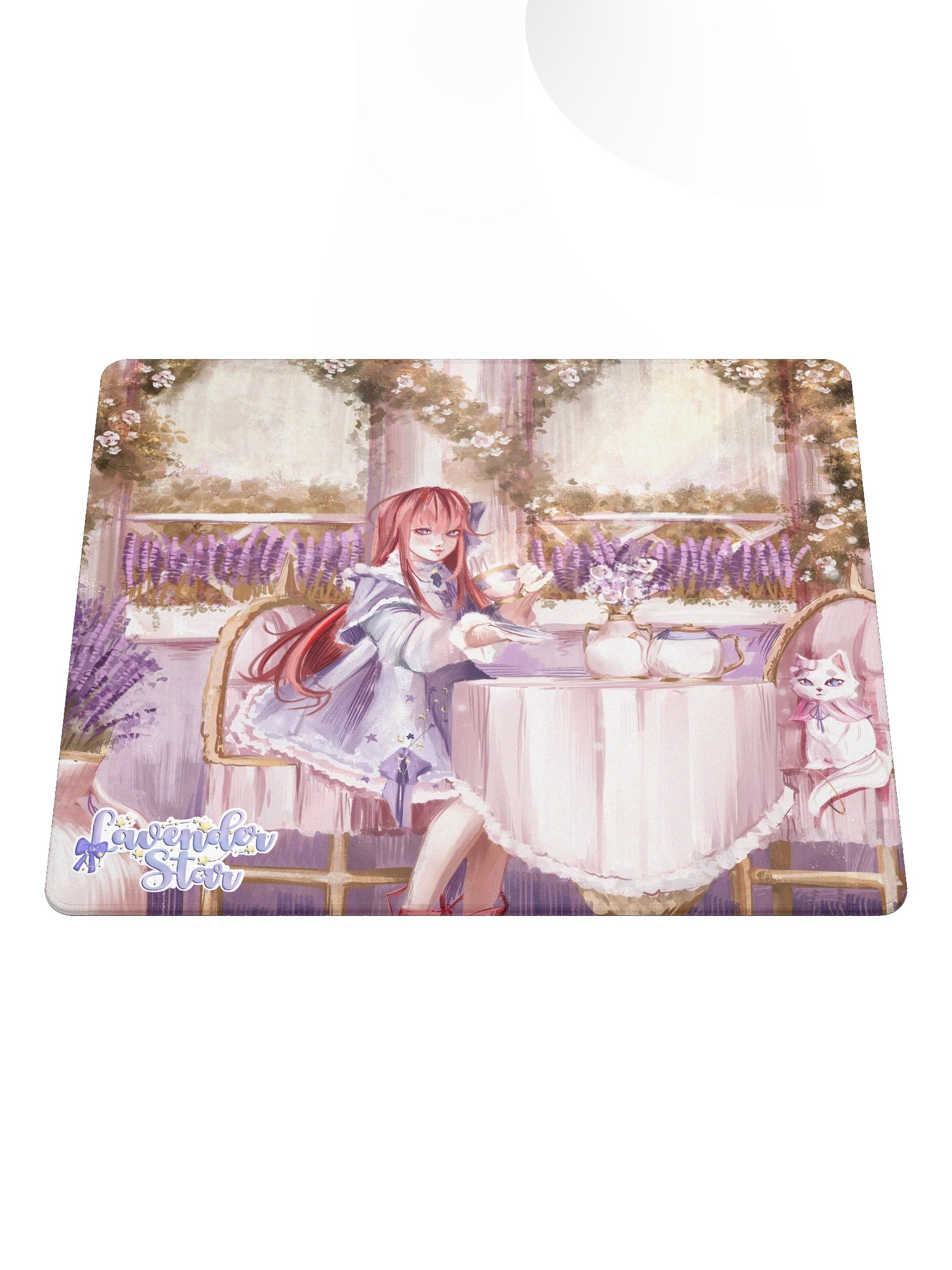 Lavender Star Mousepad product image (2)