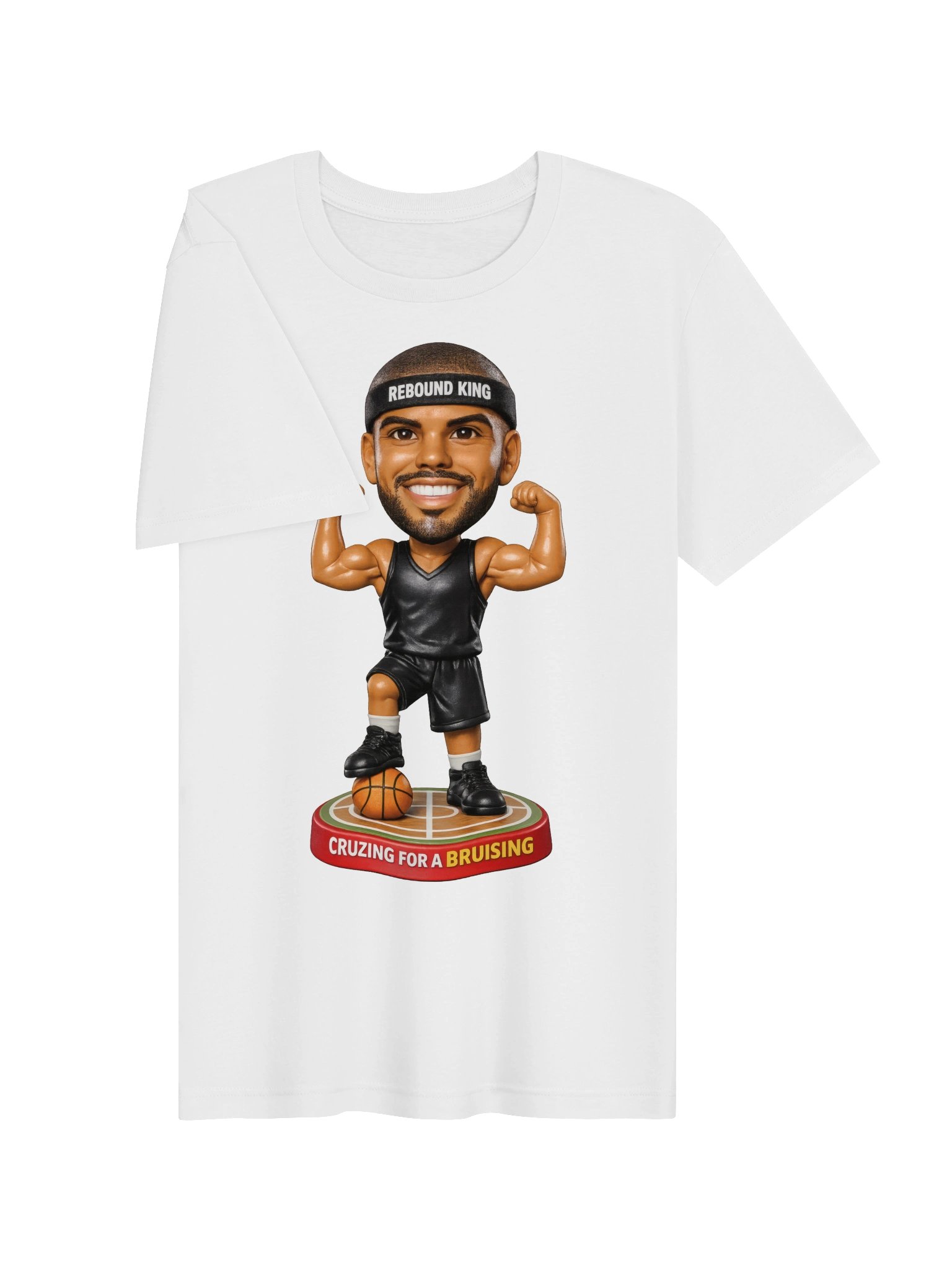 Cruz - The Rebound King Basketball Bobblehead Tee product image (3)
