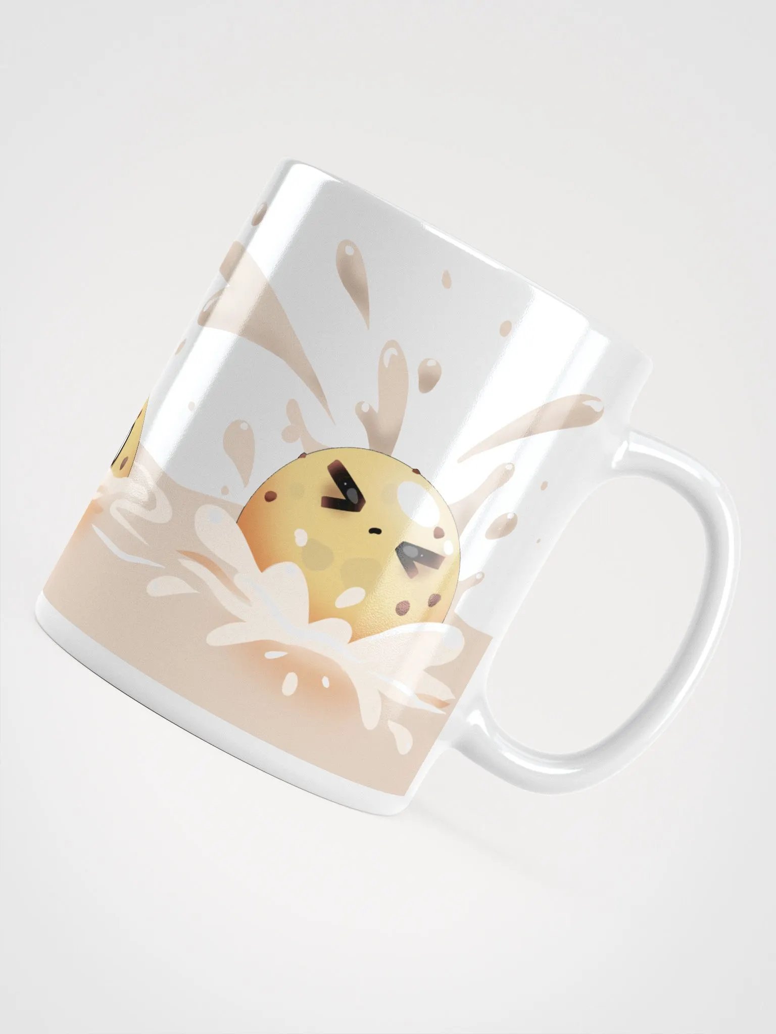 Cookie Slimes in Milk White Mug product image (3)