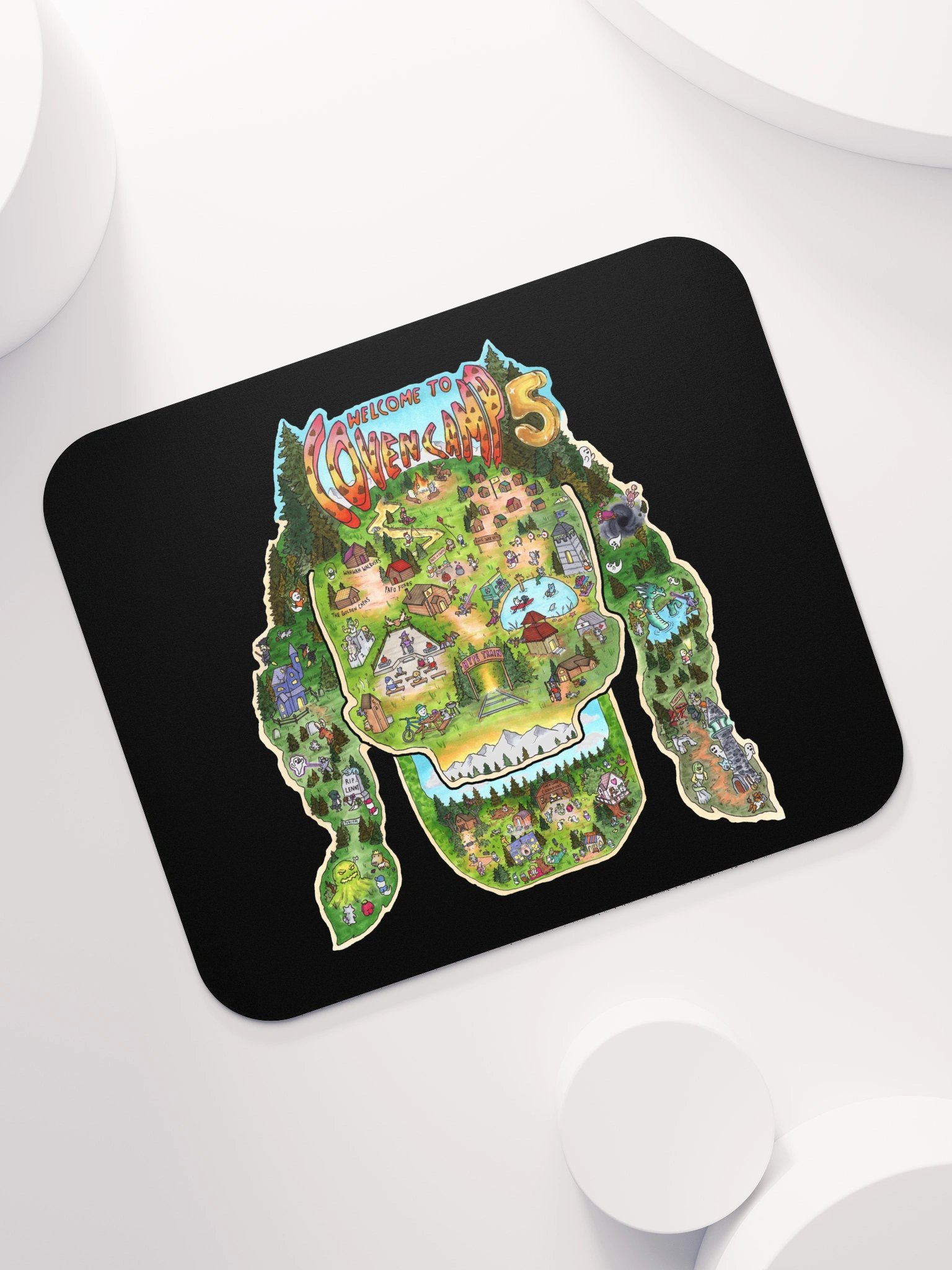 Coven Camp Map 26 Mousepad product image (7)