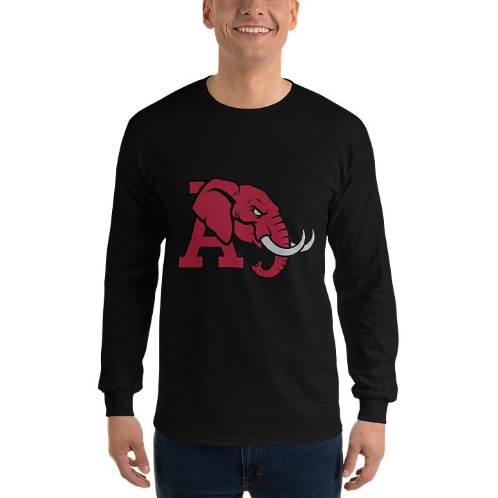 Red Elephant Profile Long Sleeve Tee product image (1)