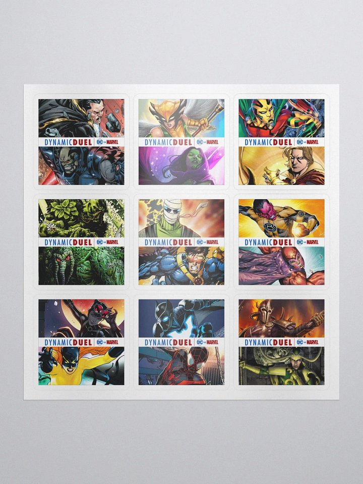 Dynamic Duel Episode Cover Stickers - Series 7 product image (1)