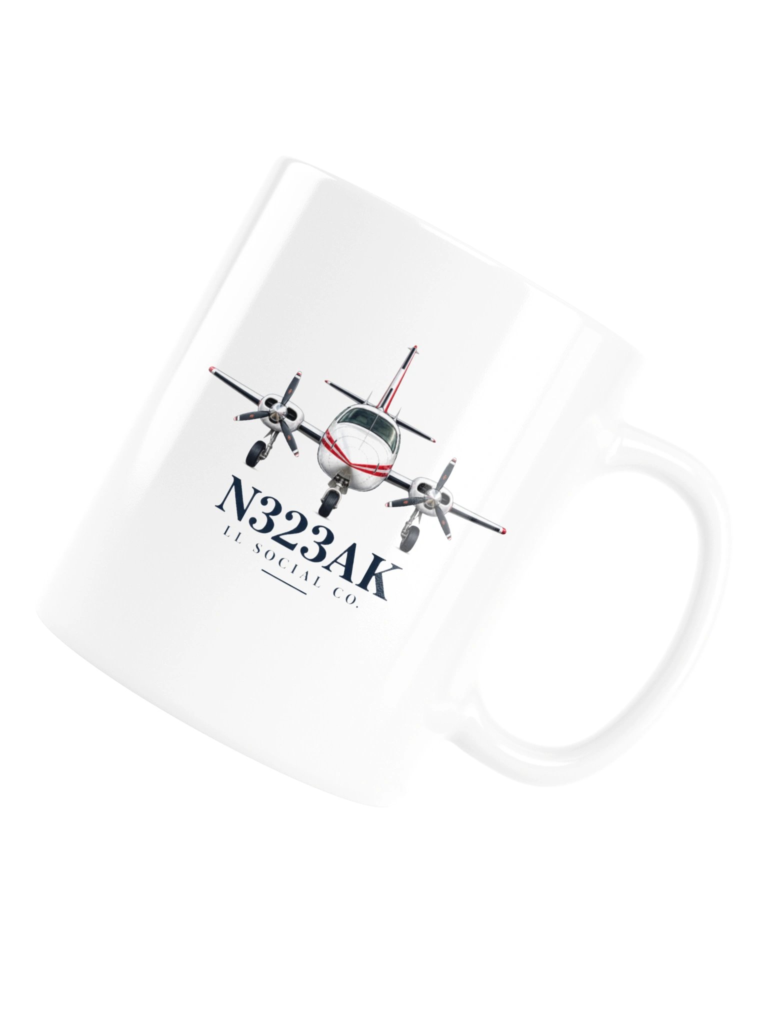 LL Social Co. N323AK Aerostar Mug product image (16)