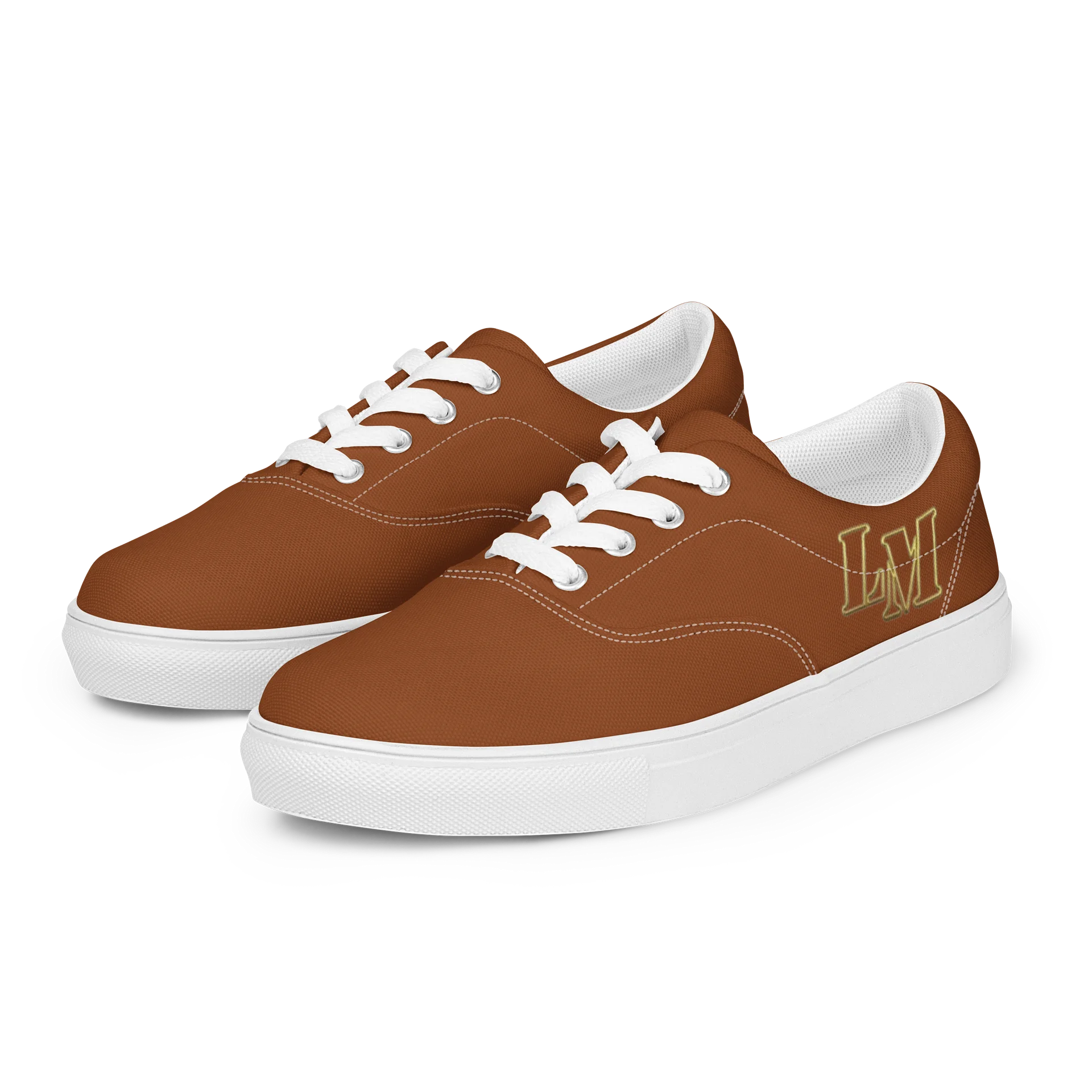 LM Origin™ Terra Brown Sneakers | Unisex Canvas Shoes product image (10)