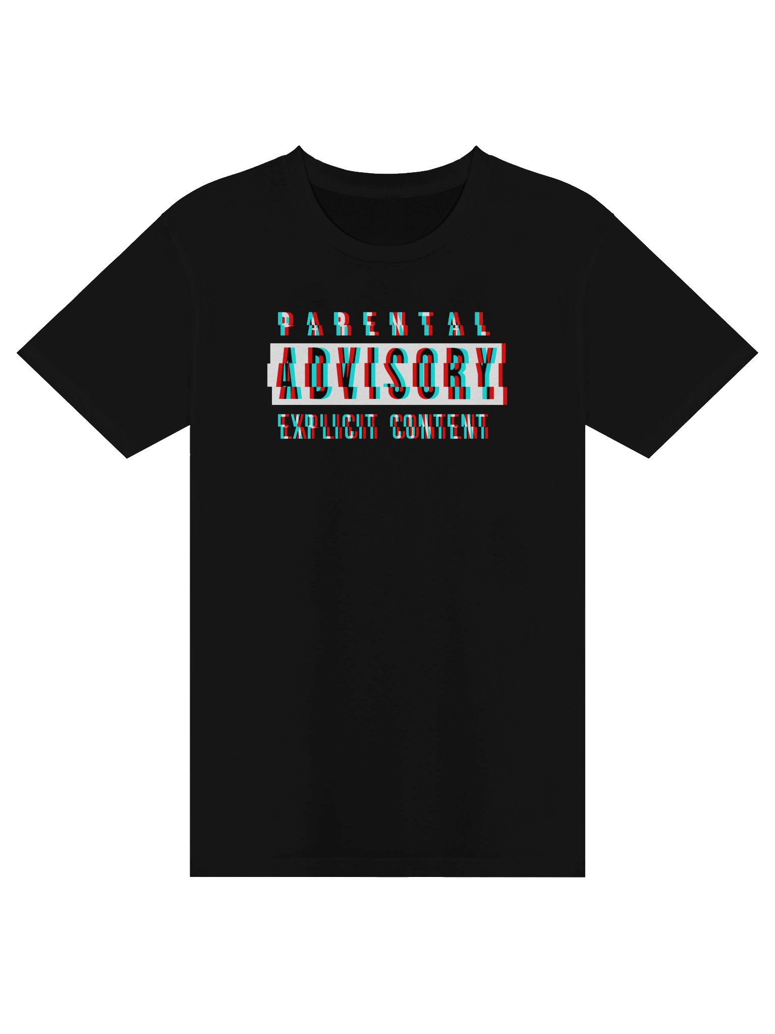 Parental Advisory Glitch Tee product image (1)