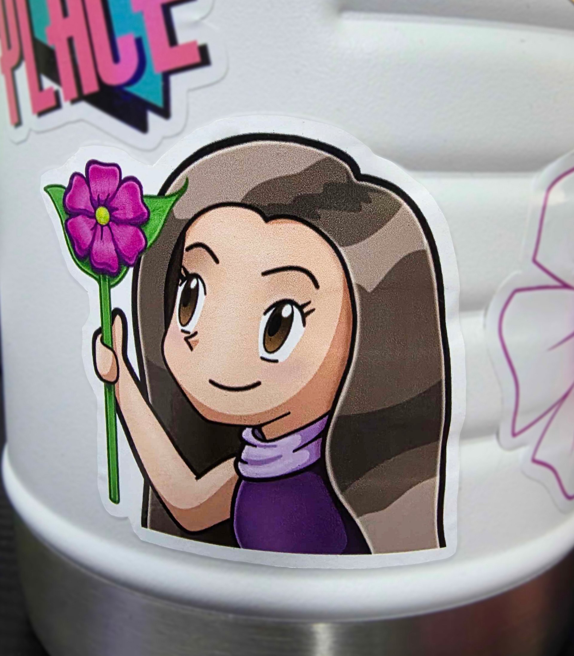 Ame Flower Sticker product image (1)