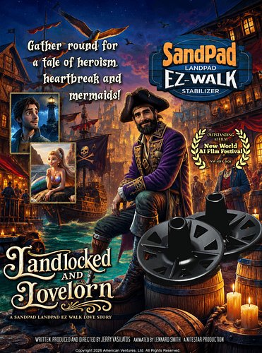 A little adventure, a little romance—and something wonderful to celebrate! 🏆🏴‍☠️🧜‍♀️

I’m proud and grateful that “Landlocked...