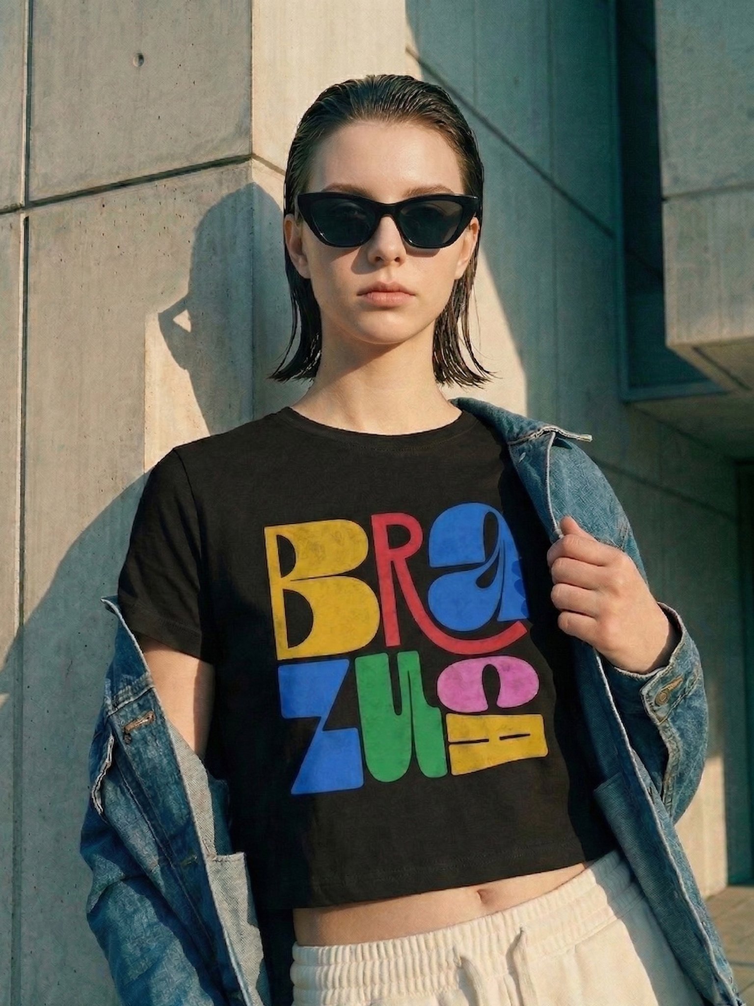 Brazuca Cropped T-Shirt product image (2)