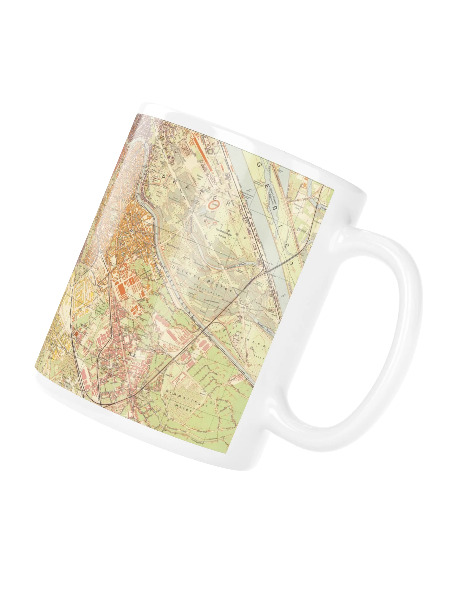 The Vienna City Map Mug product image (4)