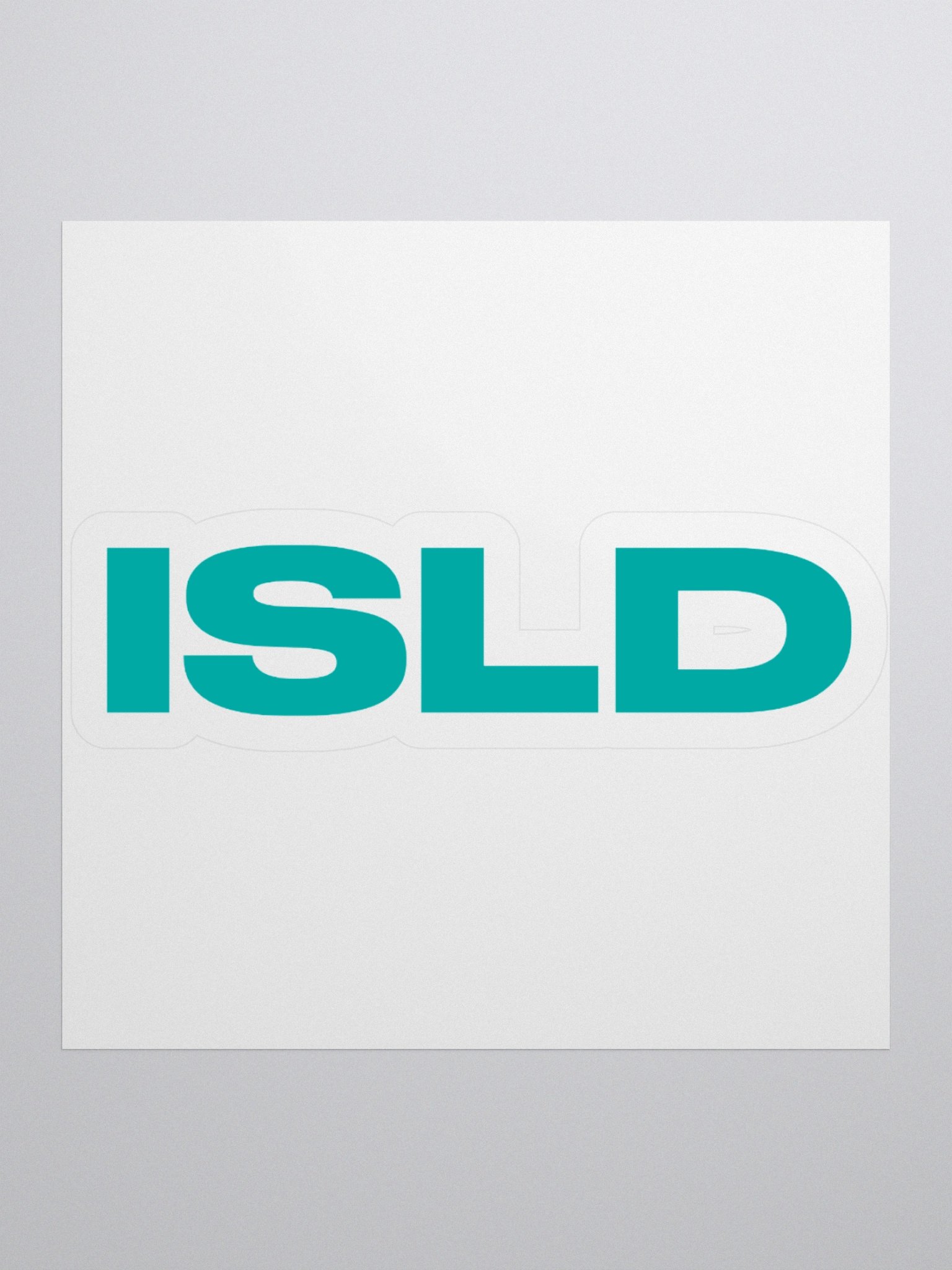 ISLD Sticker (Teal) product image (1)