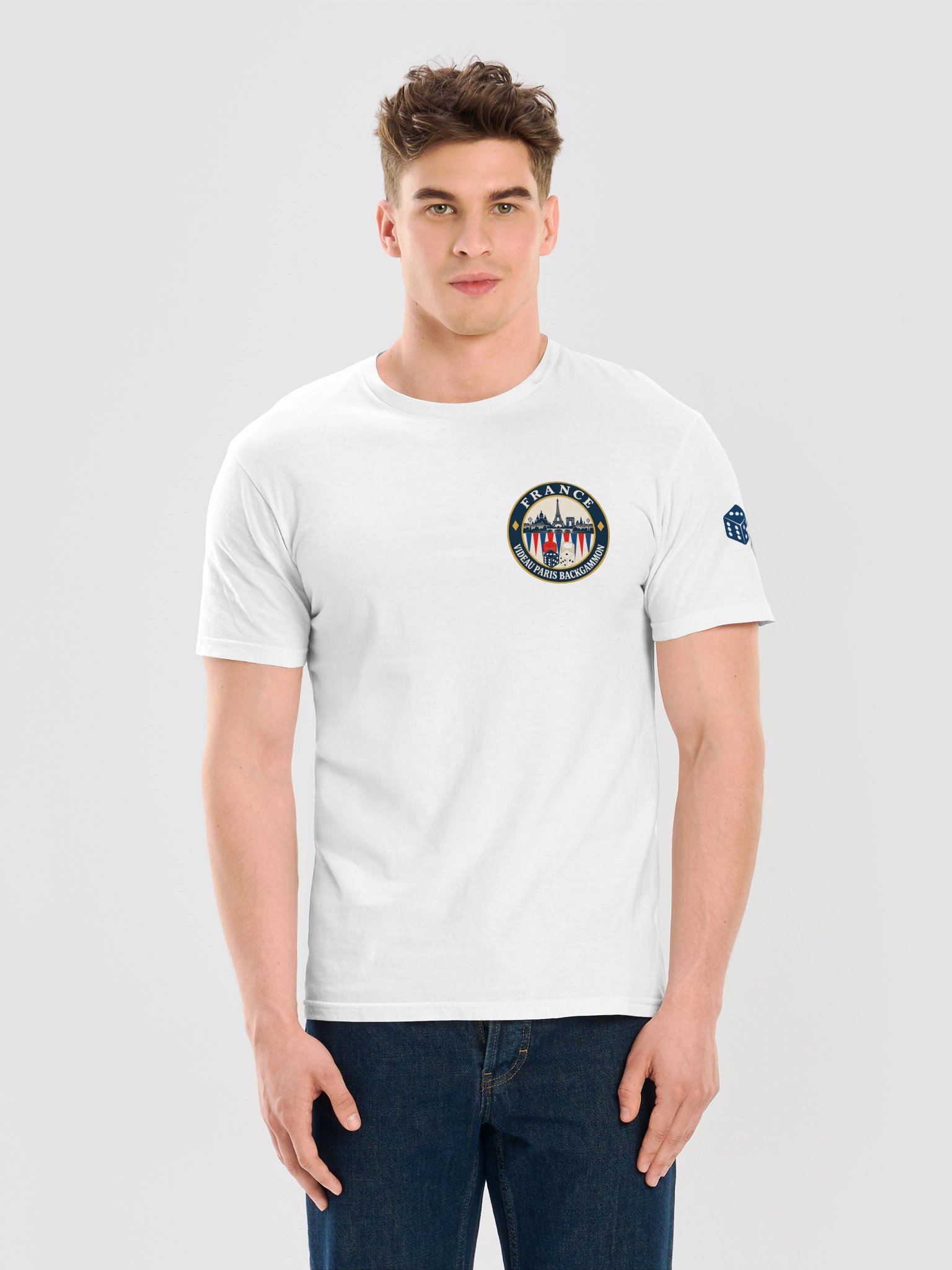 France Videau Backgammon Paris Tee product image (11)