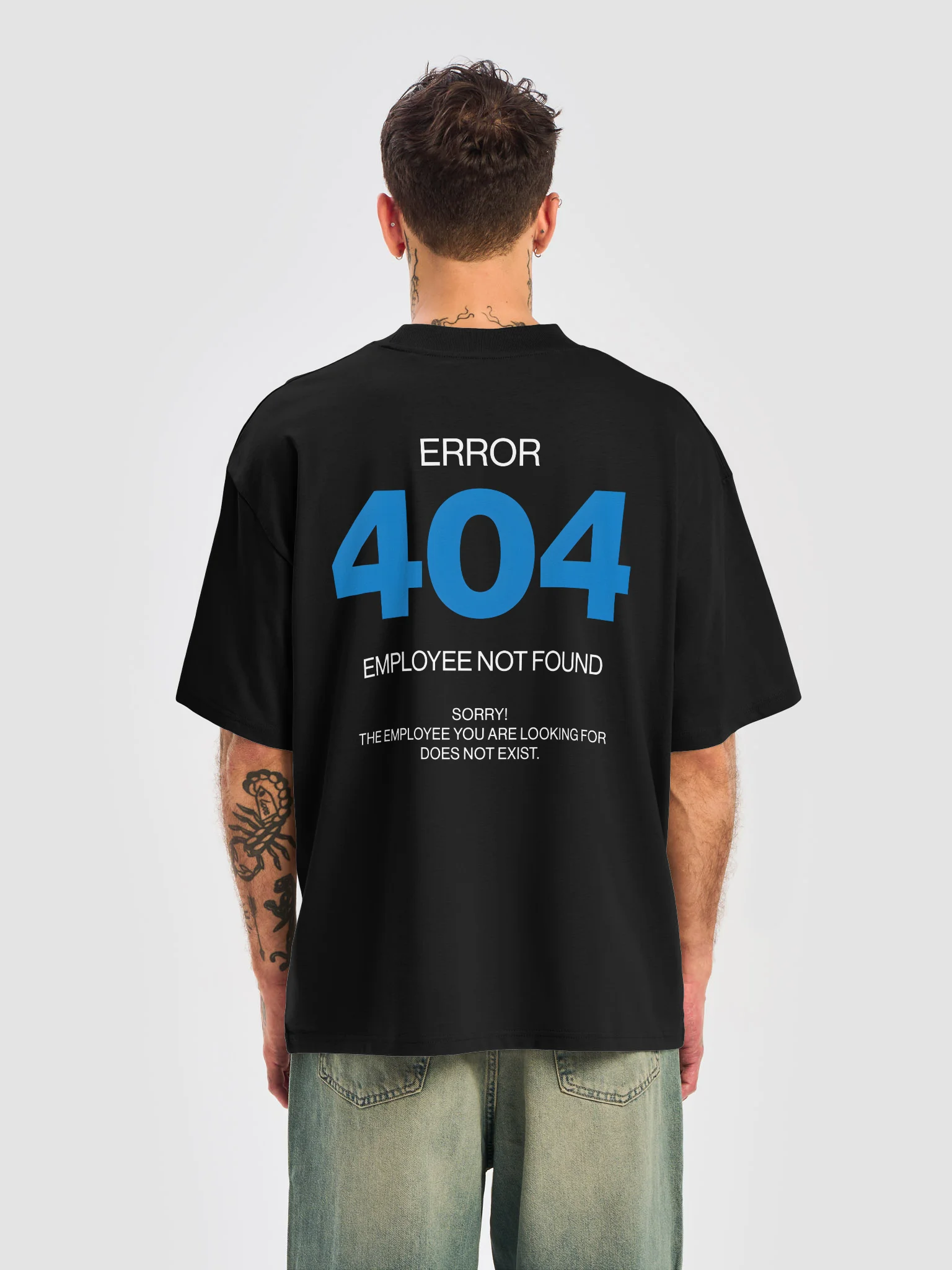 404 Tee Black product image (1)