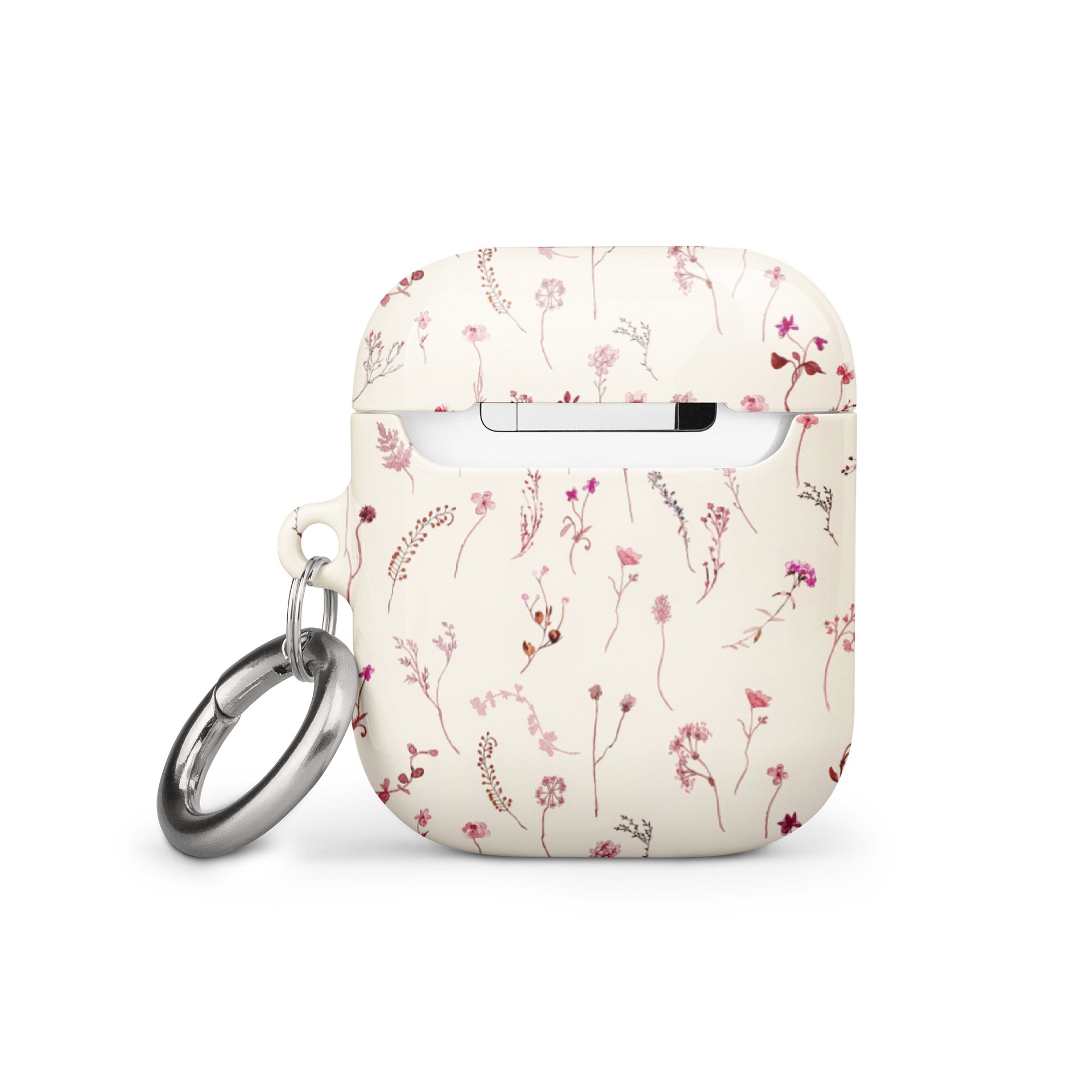 Pink Wildflowers Floral AirPods Case product image (11)